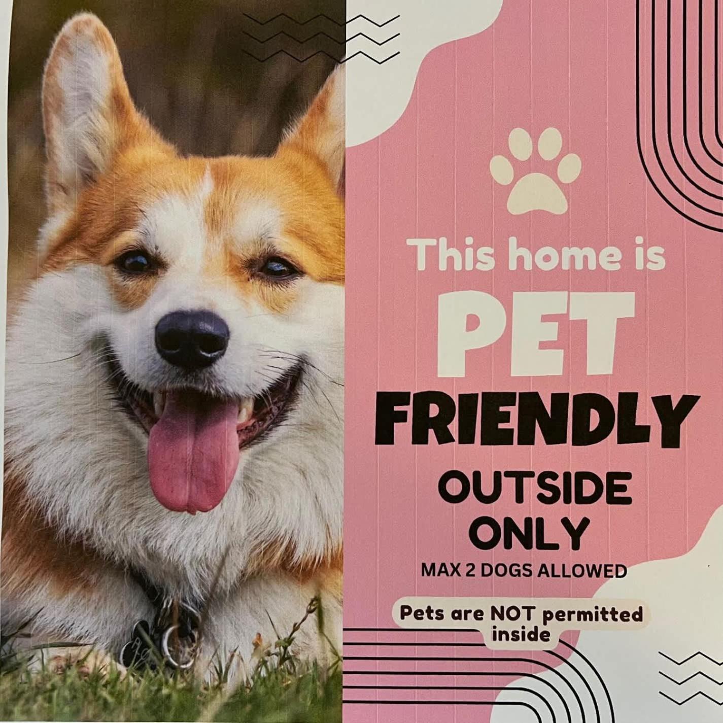 The J's - Pets Welcome Outside *